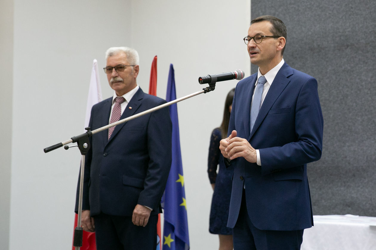  <p>Mateusz Morawiecki w Zamościu</p>