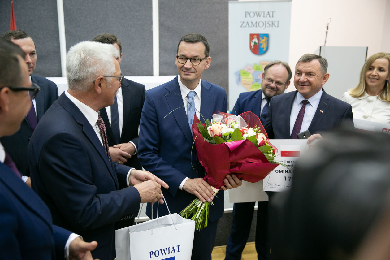  <p>Mateusz Morawiecki w Zamościu</p>