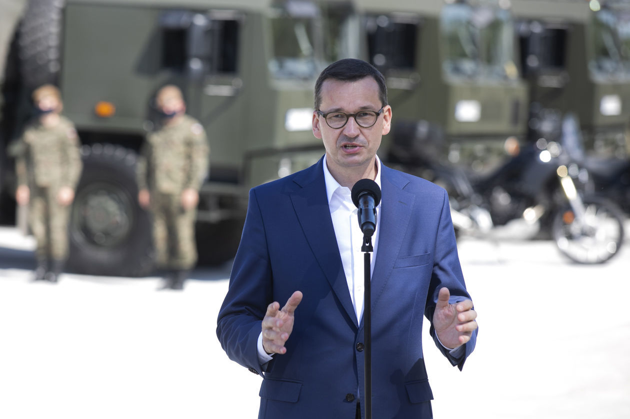  Mateusz Morawiecki u Terytorialsów i przedsiębiorców  (zdjęcie 24) - Autor: Jacek Szydłowski 