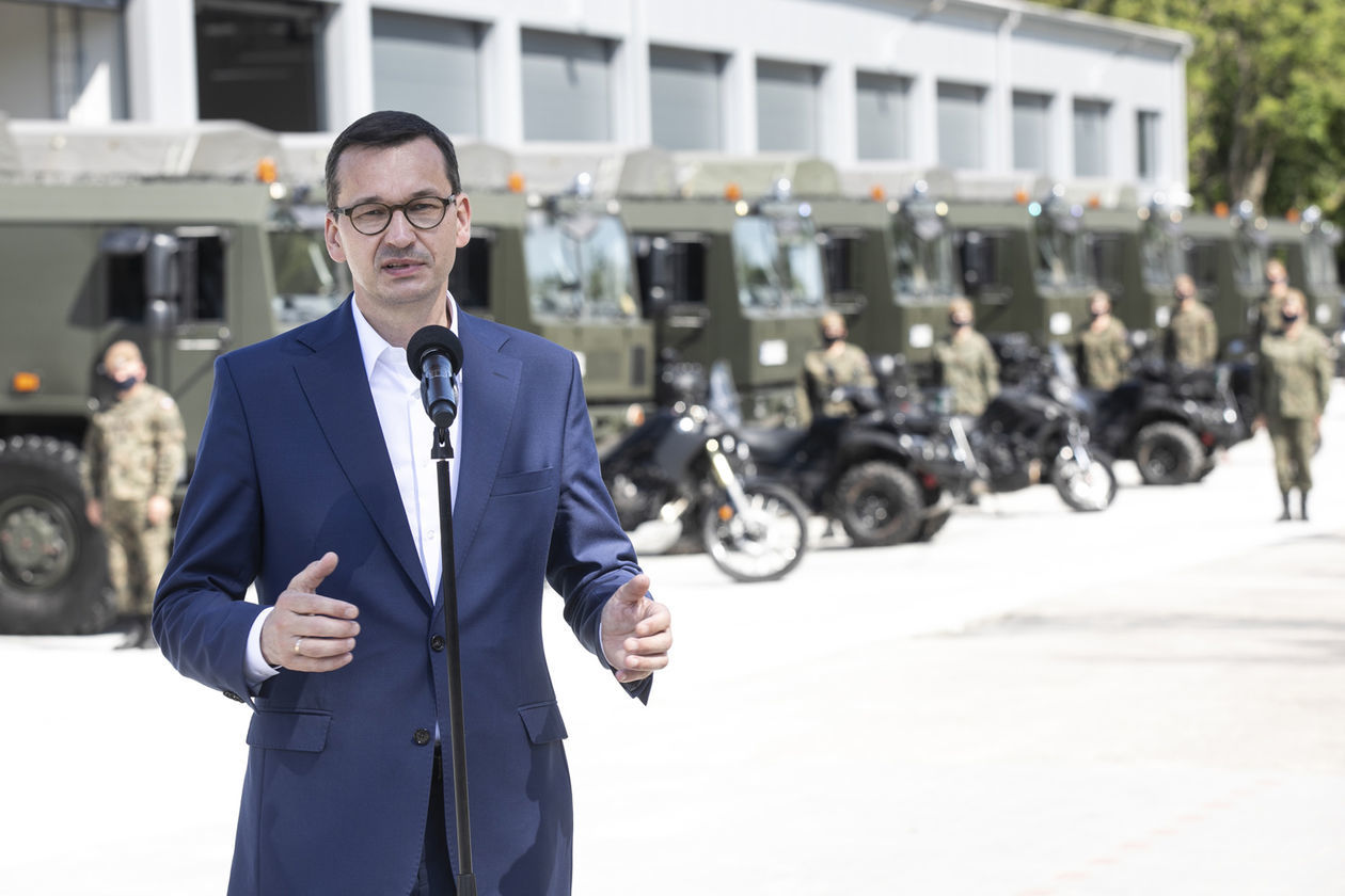  Mateusz Morawiecki u Terytorialsów i przedsiębiorców  (zdjęcie 23) - Autor: Jacek Szydłowski 