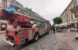 Interwencja straży pożarnej na deptaku w Lublinie (zdjęcie 2)