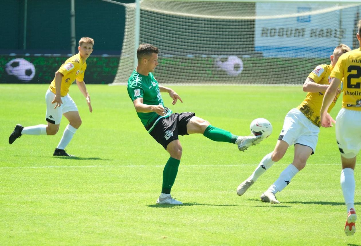  Górnik Łęczna – Olimpia Elbląg 1:0 (zdjęcie 1) - Autor: Maciej Kaczanowski