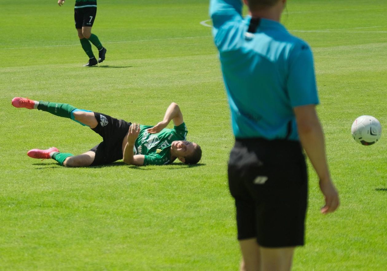  Górnik Łęczna – Olimpia Elbląg 1:0 (zdjęcie 1) - Autor: Maciej Kaczanowski