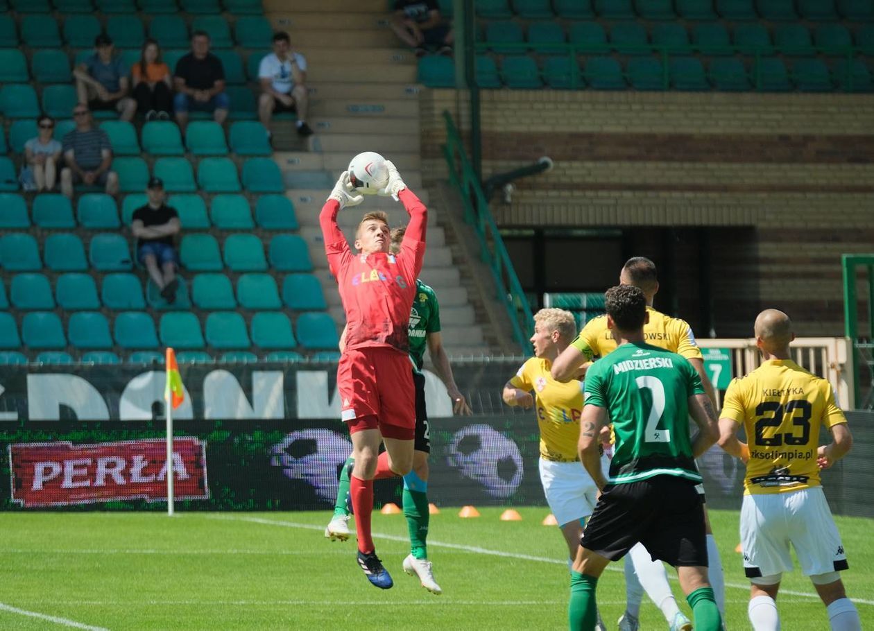  Górnik Łęczna – Olimpia Elbląg 1:0 (zdjęcie 1) - Autor: Maciej Kaczanowski