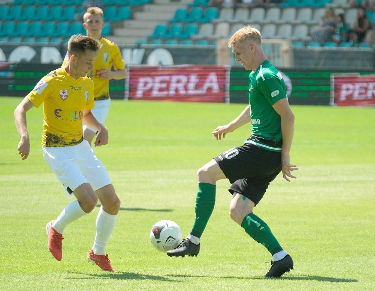  Górnik Łęczna – Olimpia Elbląg 1:0 (zdjęcie 1) - Autor: Maciej Kaczanowski