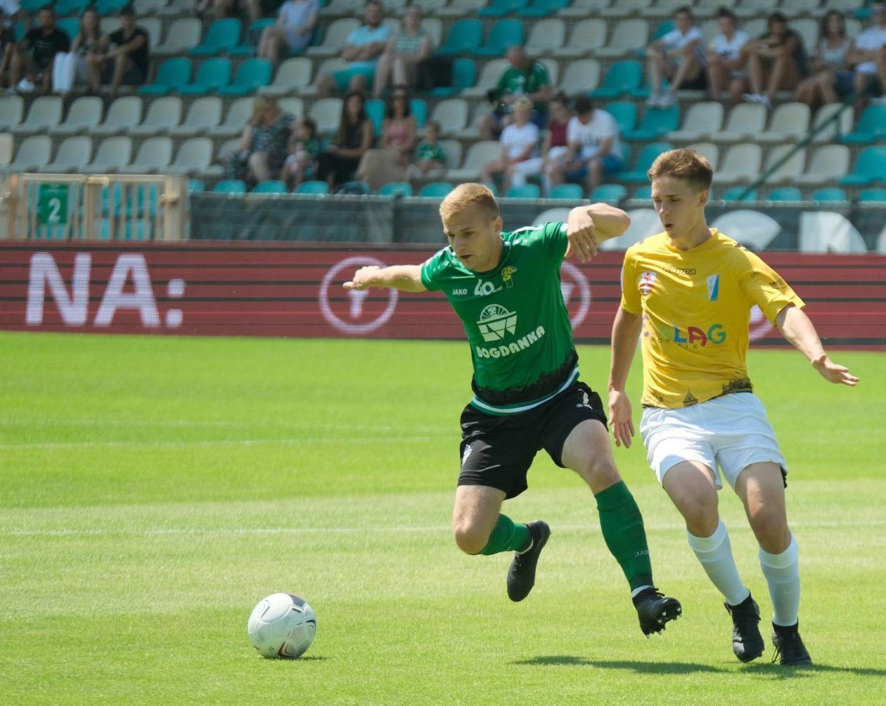  Górnik Łęczna – Olimpia Elbląg 1:0 (zdjęcie 1) - Autor: Maciej Kaczanowski