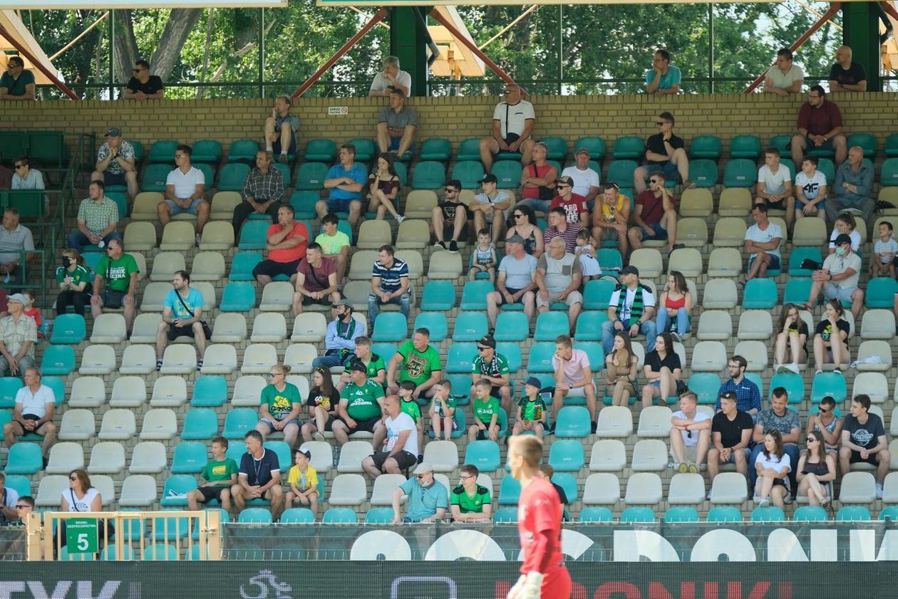  Górnik Łęczna – Olimpia Elbląg 1:0 (zdjęcie 1) - Autor: Maciej Kaczanowski