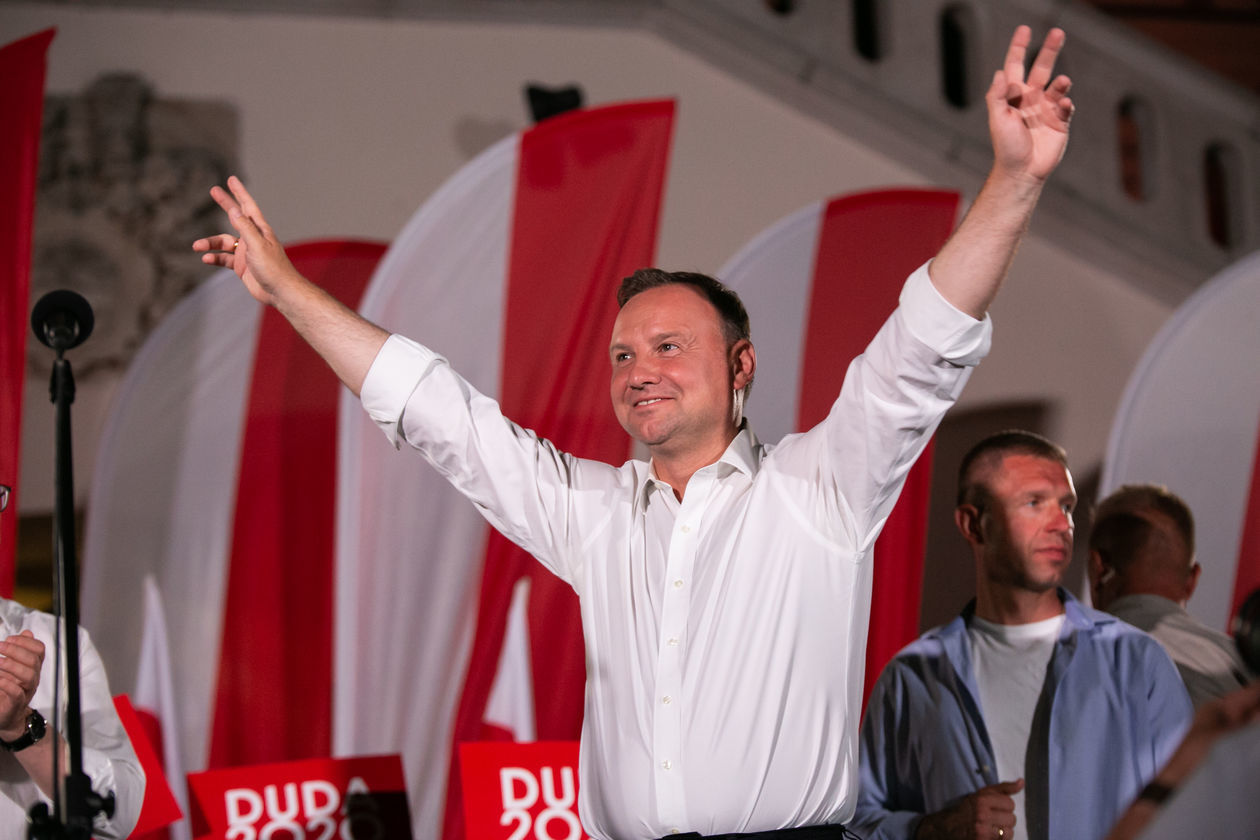  Andrzej Duda w Zamościu (zdjęcie 1) - Autor: Kazimierz Chmiel