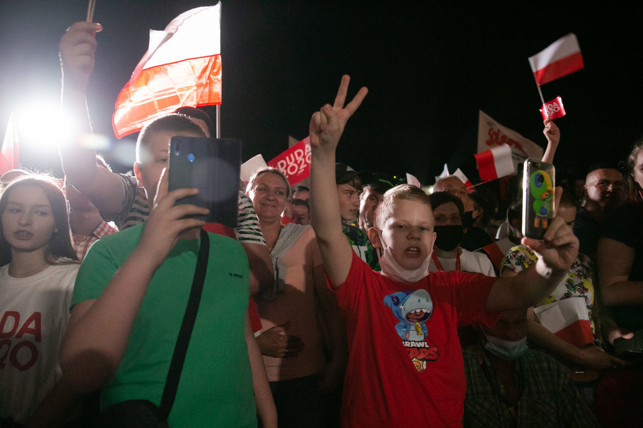  Andrzej Duda w Zamościu (zdjęcie 1) - Autor: Kazimierz Chmiel