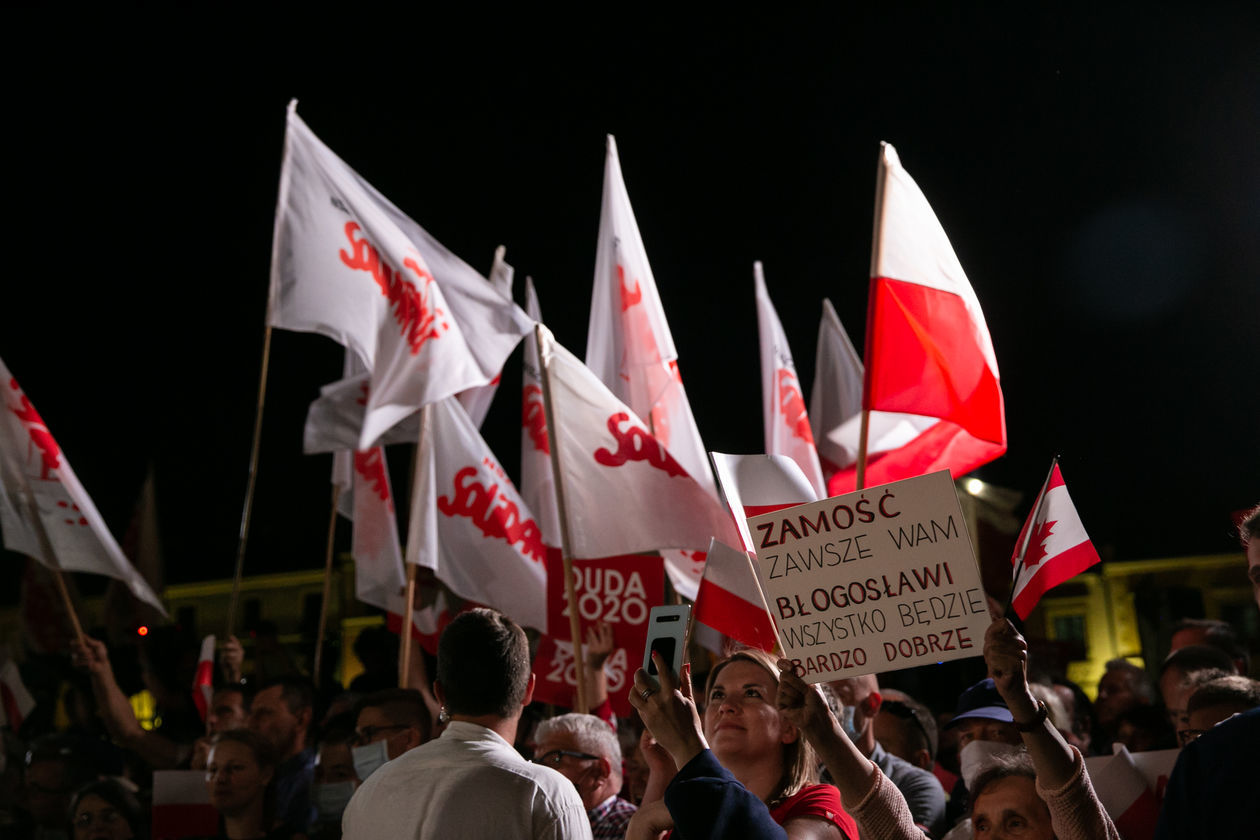  Andrzej Duda w Zamościu (zdjęcie 1) - Autor: Kazimierz Chmiel