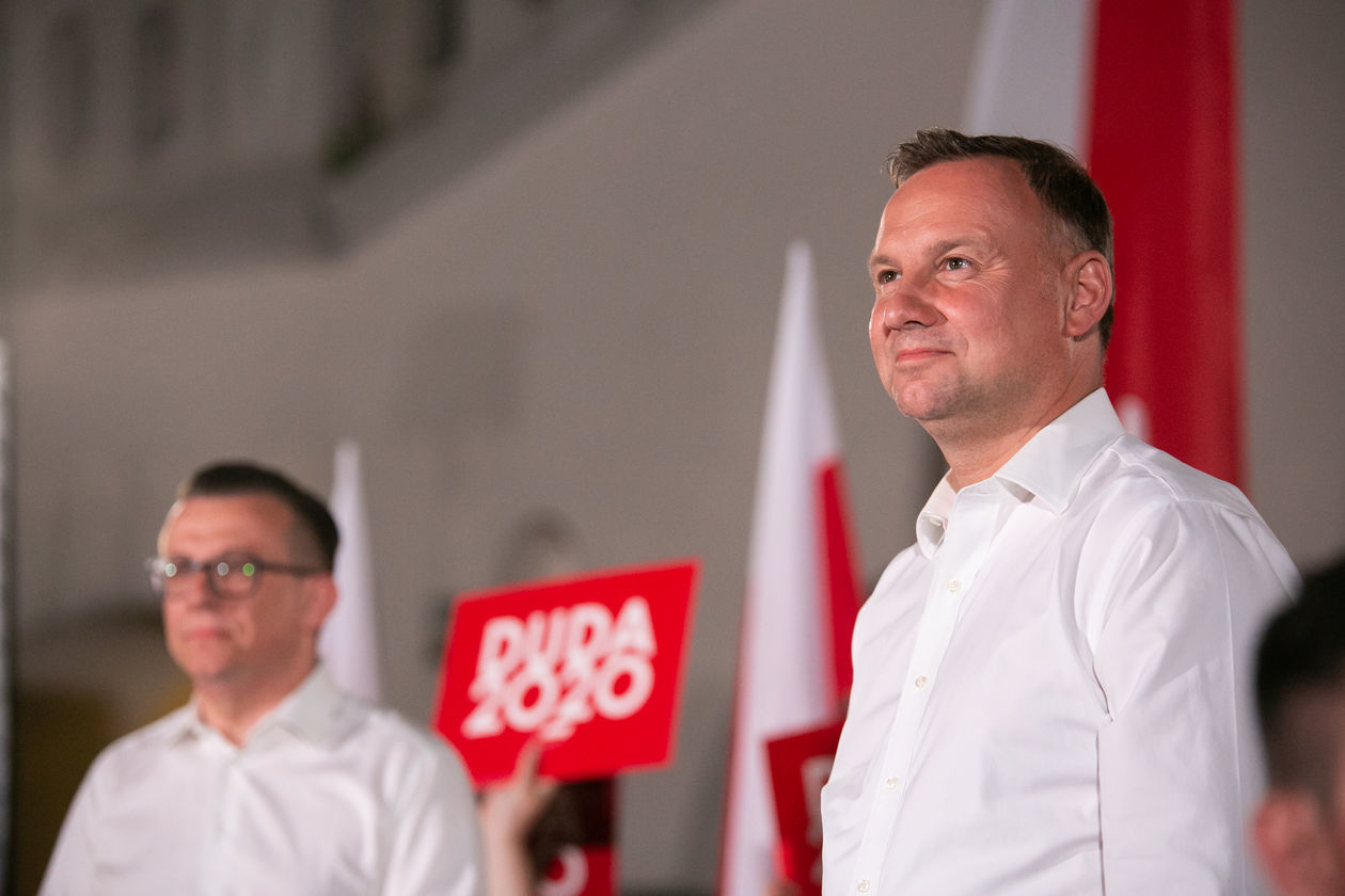  Andrzej Duda w Zamościu (zdjęcie 1) - Autor: Kazimierz Chmiel