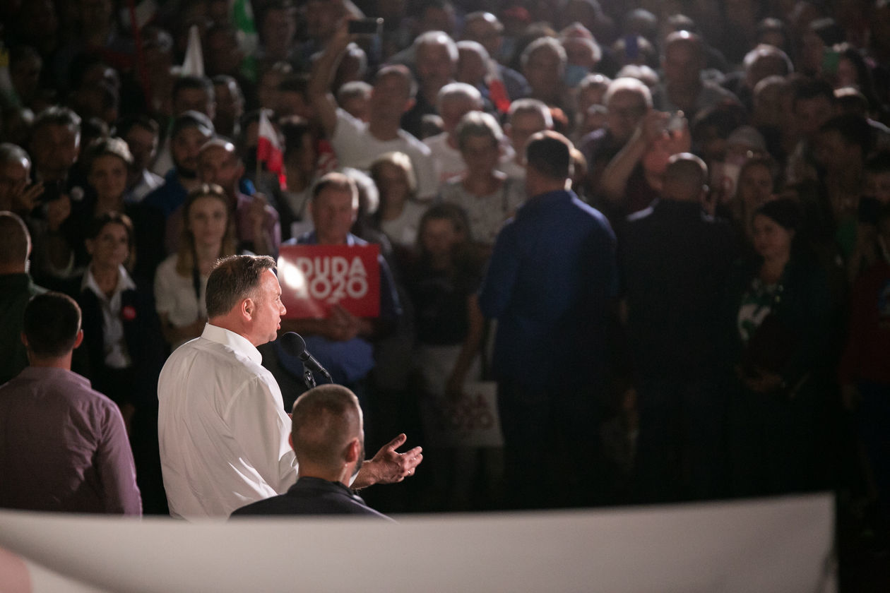  Andrzej Duda w Zamościu (zdjęcie 1) - Autor: Kazimierz Chmiel