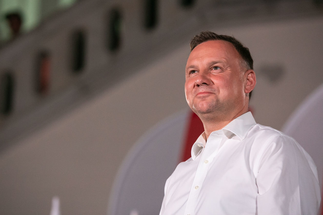  Andrzej Duda w Zamościu (zdjęcie 1) - Autor: Kazimierz Chmiel