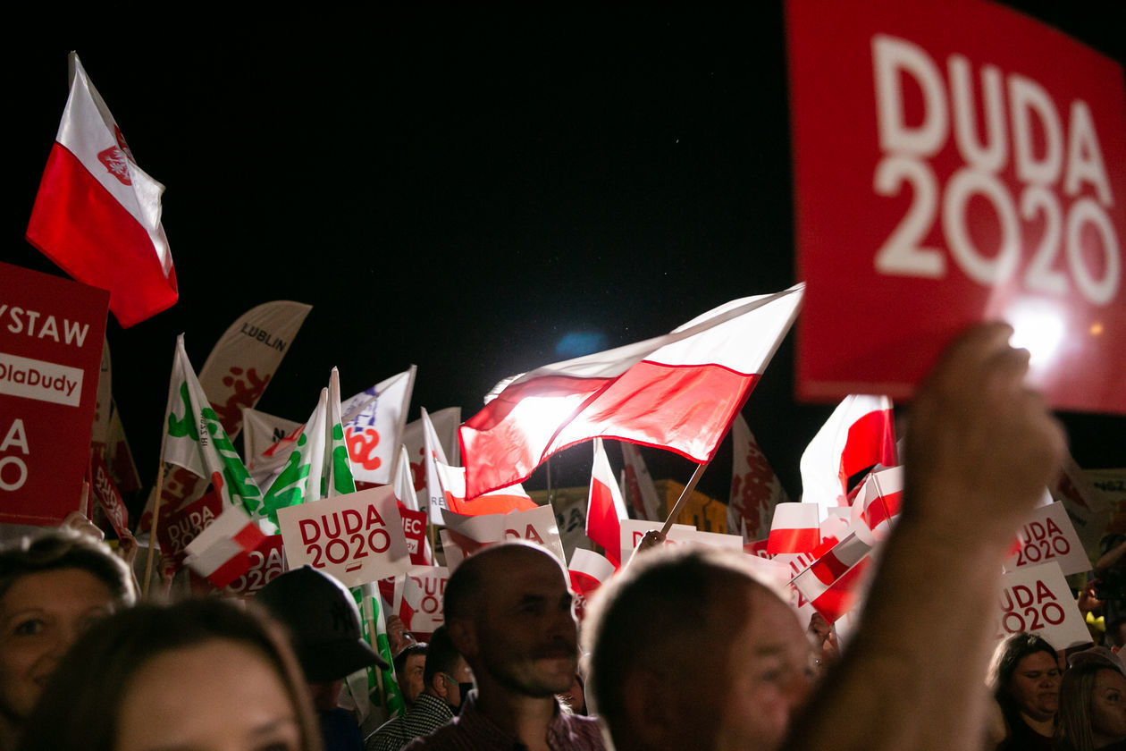  Andrzej Duda w Zamościu (zdjęcie 1) - Autor: Kazimierz Chmiel