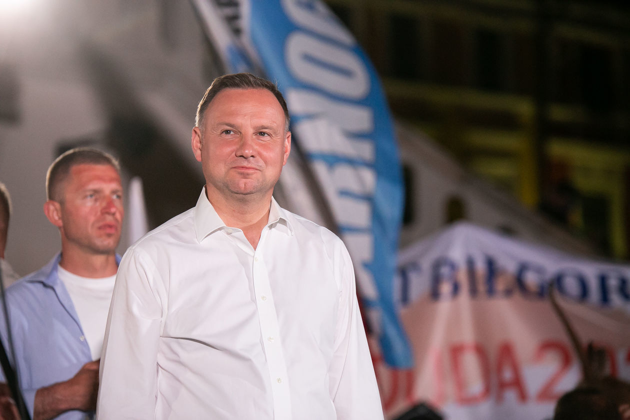  Andrzej Duda w Zamościu (zdjęcie 1) - Autor: Kazimierz Chmiel