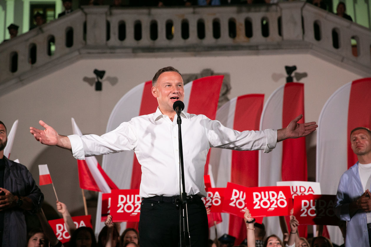  Andrzej Duda w Zamościu (zdjęcie 1) - Autor: Kazimierz Chmiel