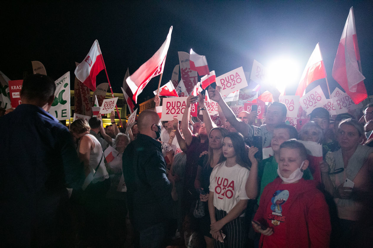  Andrzej Duda w Zamościu (zdjęcie 1) - Autor: Kazimierz Chmiel