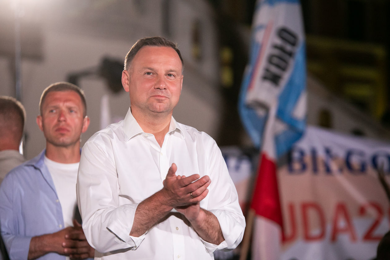  Andrzej Duda w Zamościu (zdjęcie 1) - Autor: Kazimierz Chmiel