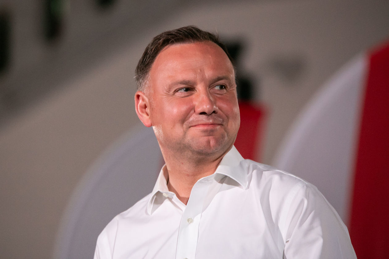  Andrzej Duda w Zamościu (zdjęcie 1) - Autor: Kazimierz Chmiel