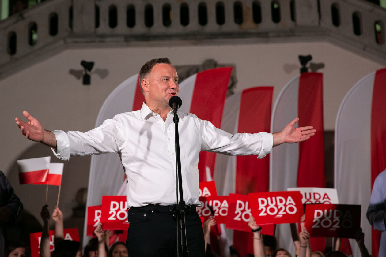  Andrzej Duda w Zamościu (zdjęcie 1) - Autor: Kazimierz Chmiel