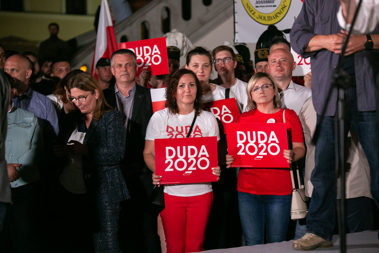  Andrzej Duda w Zamościu (zdjęcie 1) - Autor: Kazimierz Chmiel