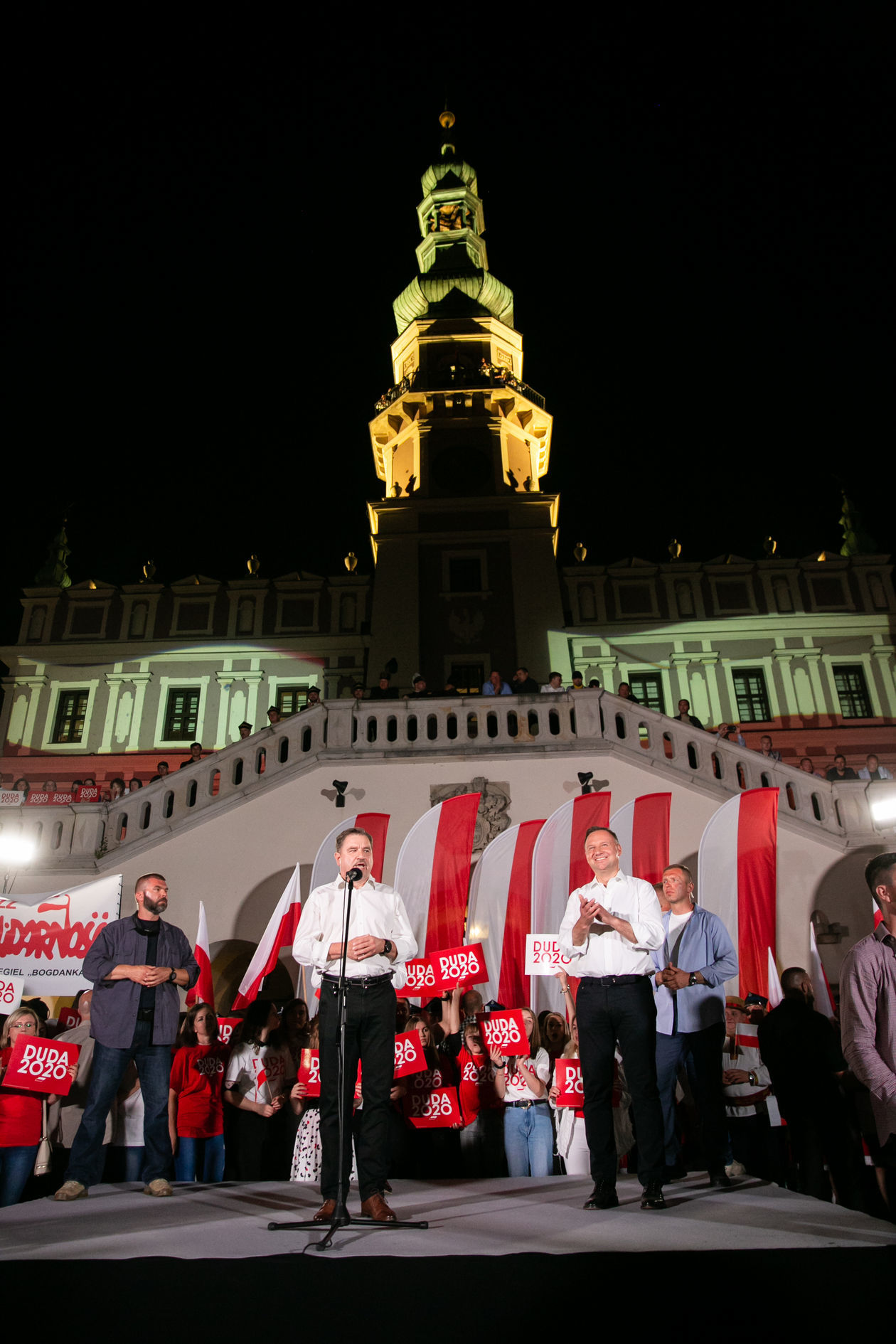  Andrzej Duda w Zamościu (zdjęcie 1) - Autor: Kazimierz Chmiel