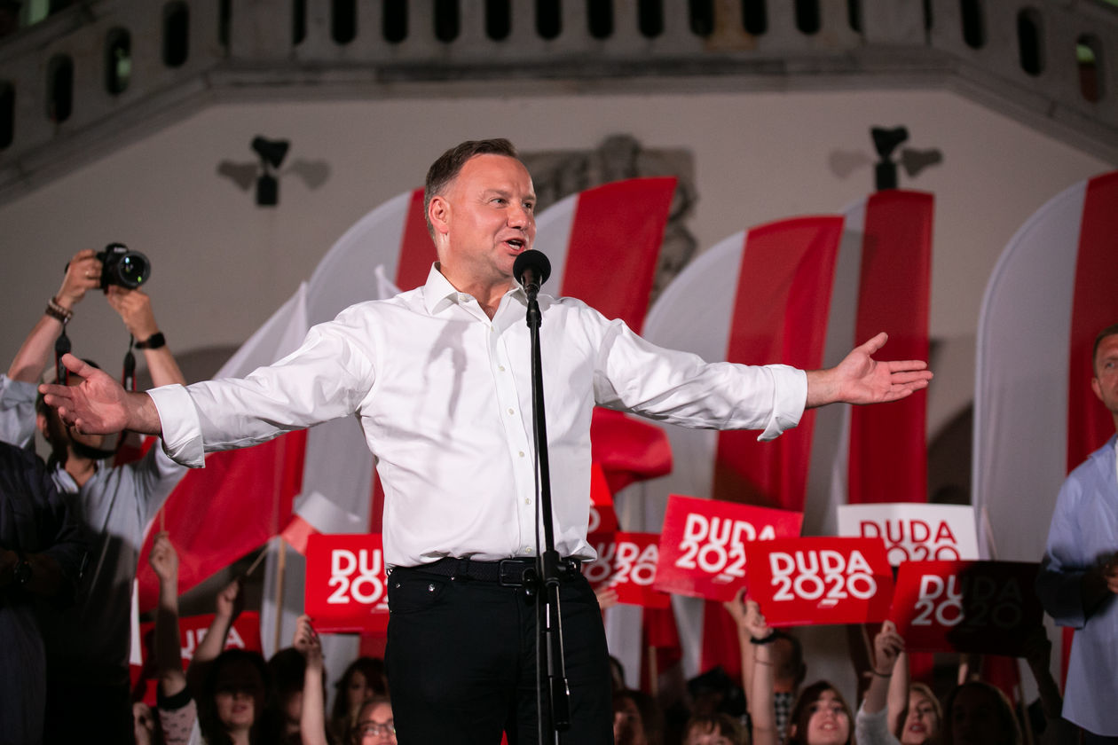  Andrzej Duda w Zamościu (zdjęcie 1) - Autor: Kazimierz Chmiel