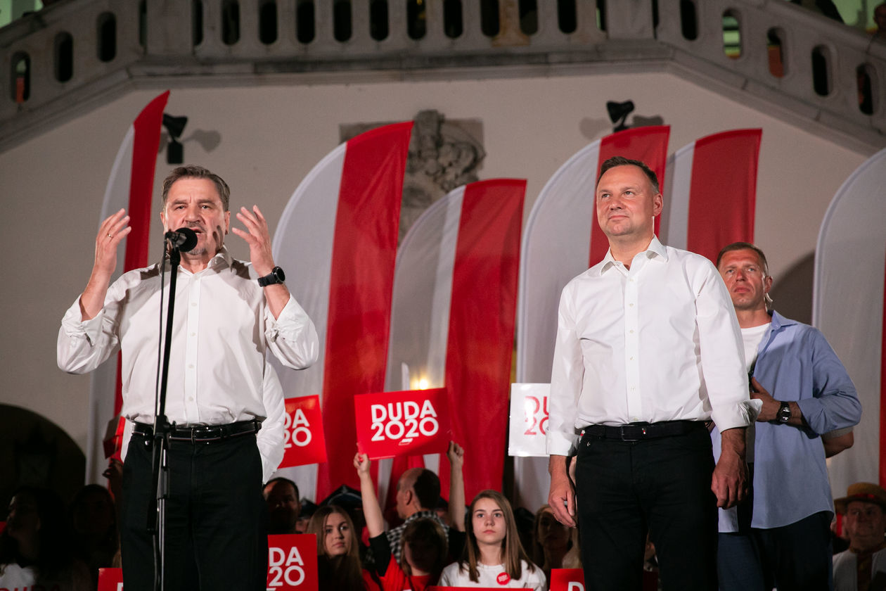  Andrzej Duda w Zamościu (zdjęcie 1) - Autor: Kazimierz Chmiel