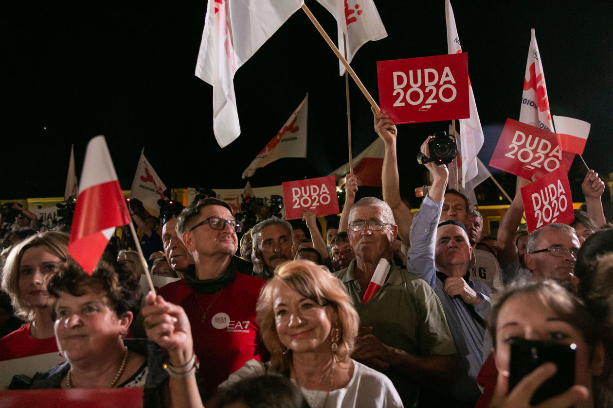  Andrzej Duda w Zamościu (zdjęcie 1) - Autor: Kazimierz Chmiel