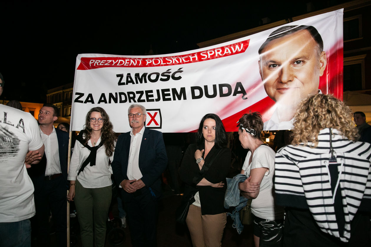  Andrzej Duda w Zamościu (zdjęcie 1) - Autor: Kazimierz Chmiel