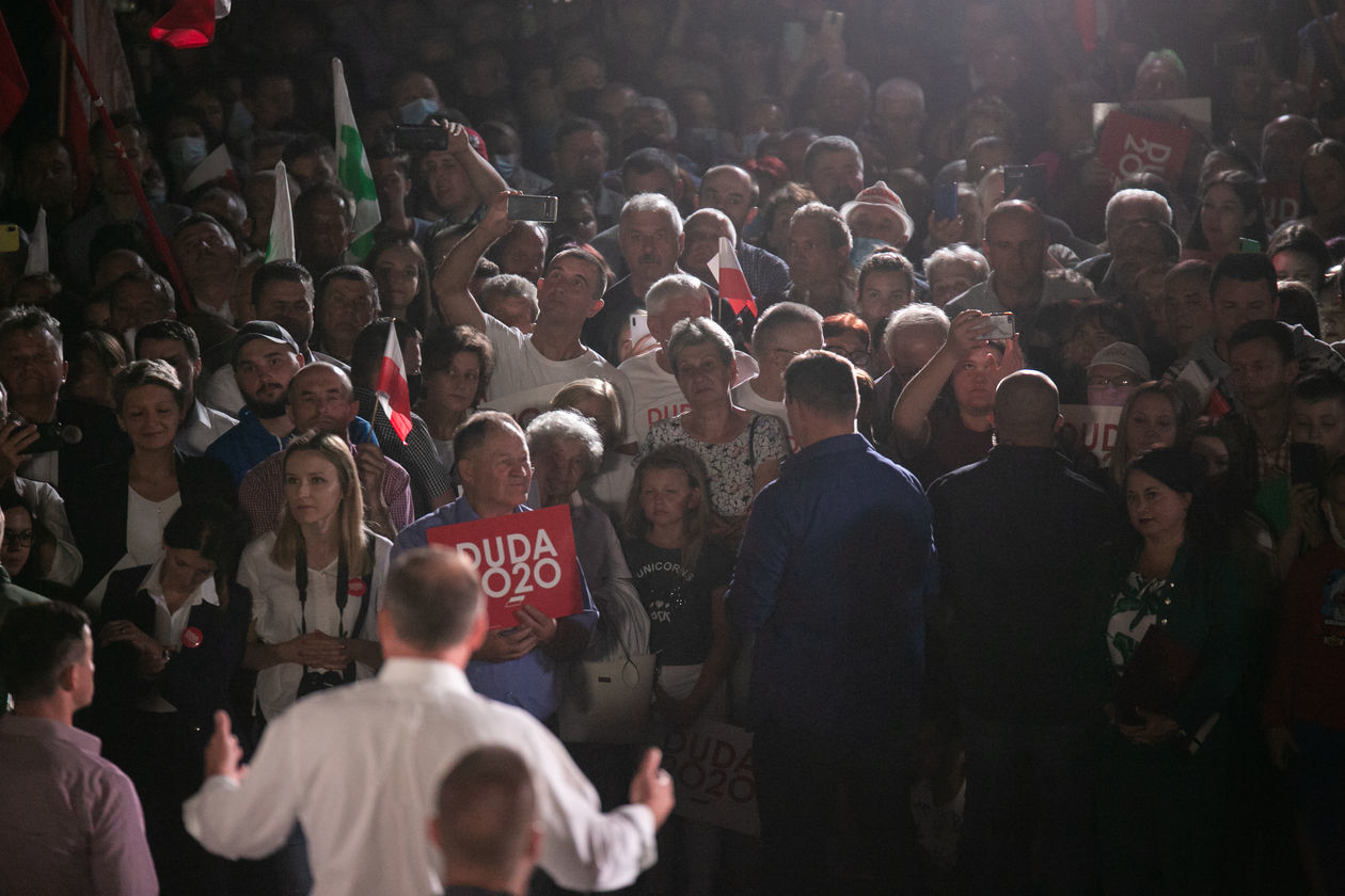  Andrzej Duda w Zamościu (zdjęcie 1) - Autor: Kazimierz Chmiel