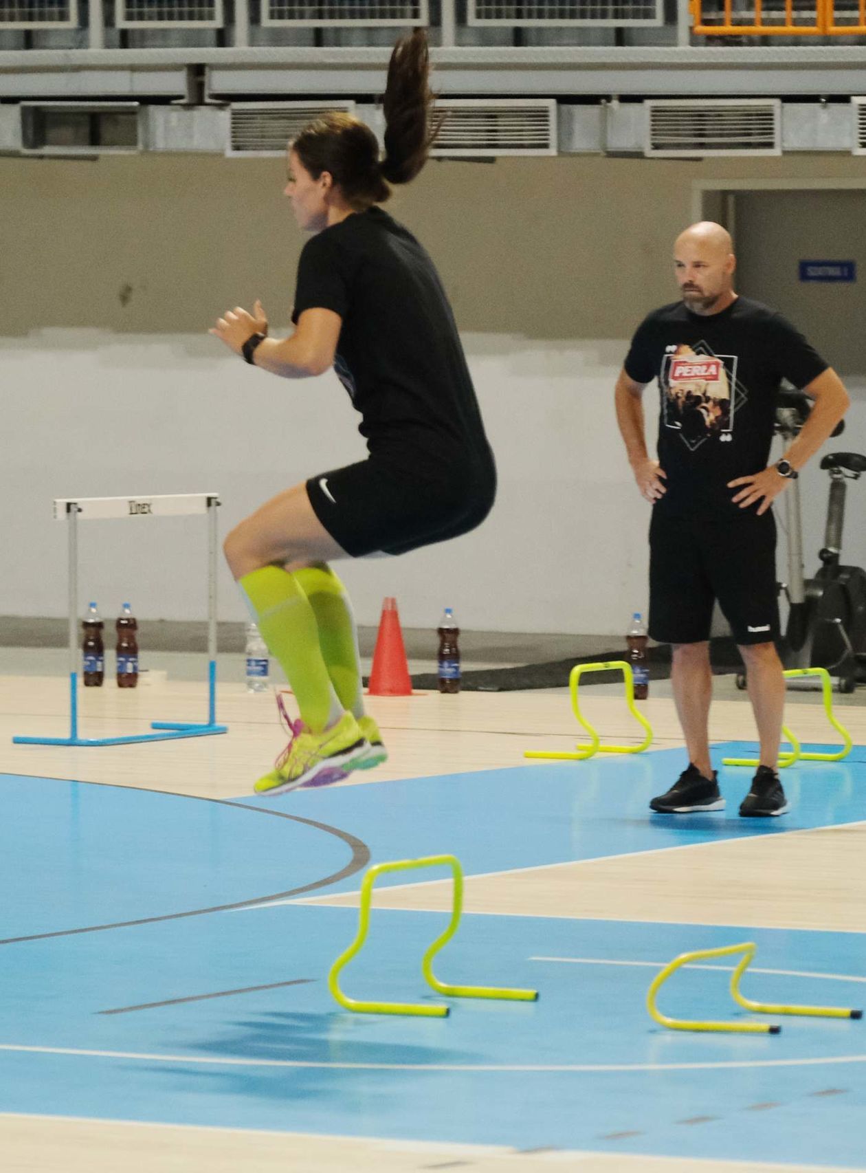  Trening piłkarek ręcznych MKS-u Perły Lublin w hali Globus (zdjęcie 1) - Autor: Maciej Kaczanowski