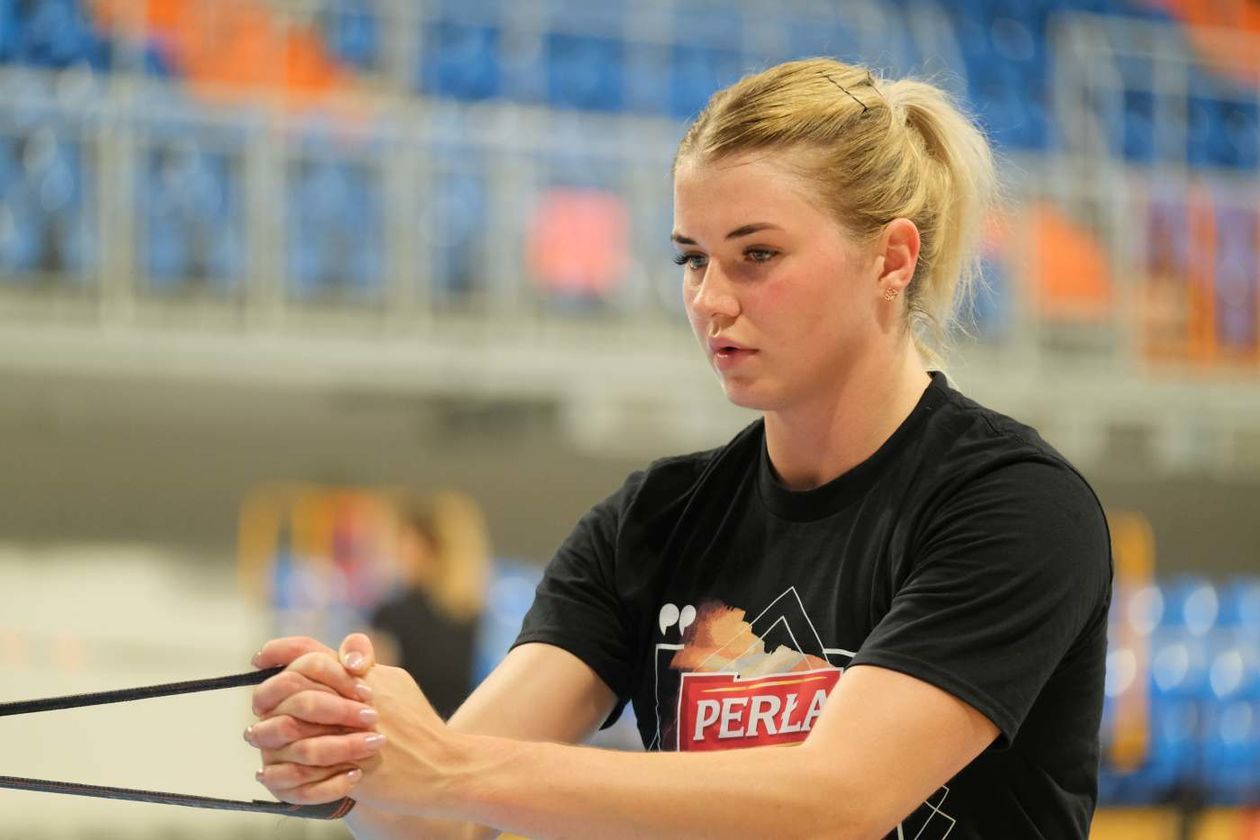  Trening piłkarek ręcznych MKS-u Perły Lublin w hali Globus (zdjęcie 1) - Autor: Maciej Kaczanowski