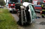 Wypadek w Karolinie pod Łęczną (zdjęcie 4)