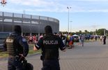 Policyjne zabezpieczenie meczu piłkarskiego na Arenie Lublin (zdjęcie 5)