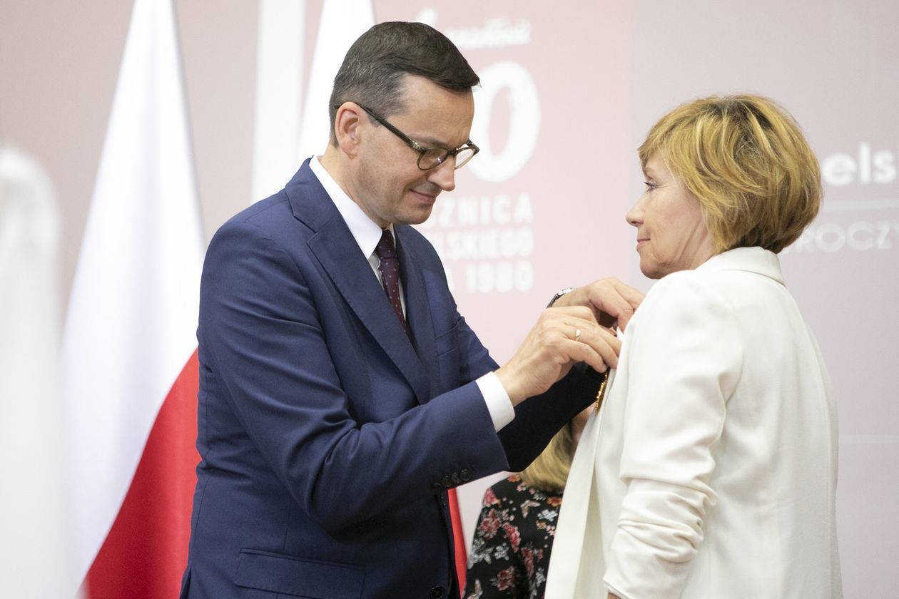  Premier Mateusz Morawiecki na uroczystości rocznicy Lubelskiego Lipca (zdjęcie 1) - Autor: Jacek Szydłowski