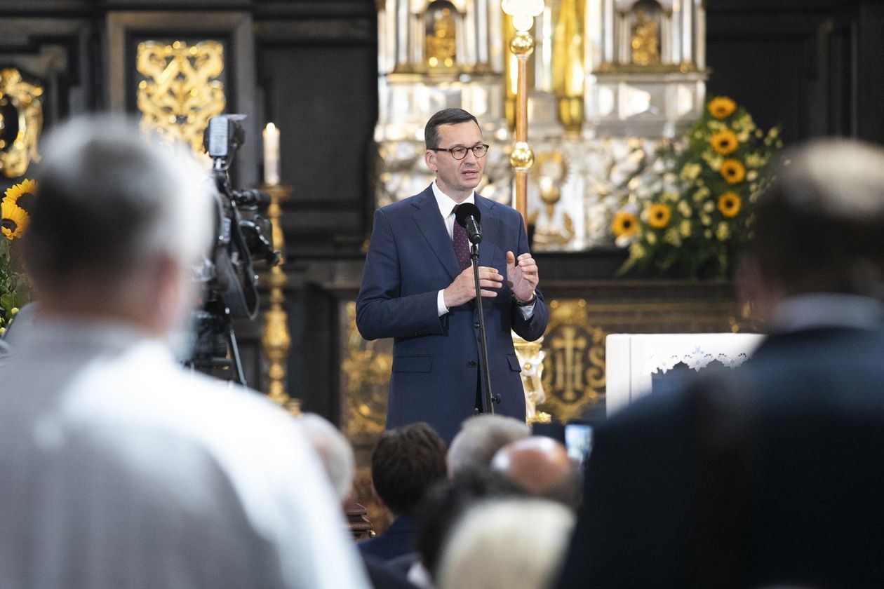  Premier Mateusz Morawiecki na uroczystości rocznicy Lubelskiego Lipca (zdjęcie 1) - Autor: Jacek Szydłowski