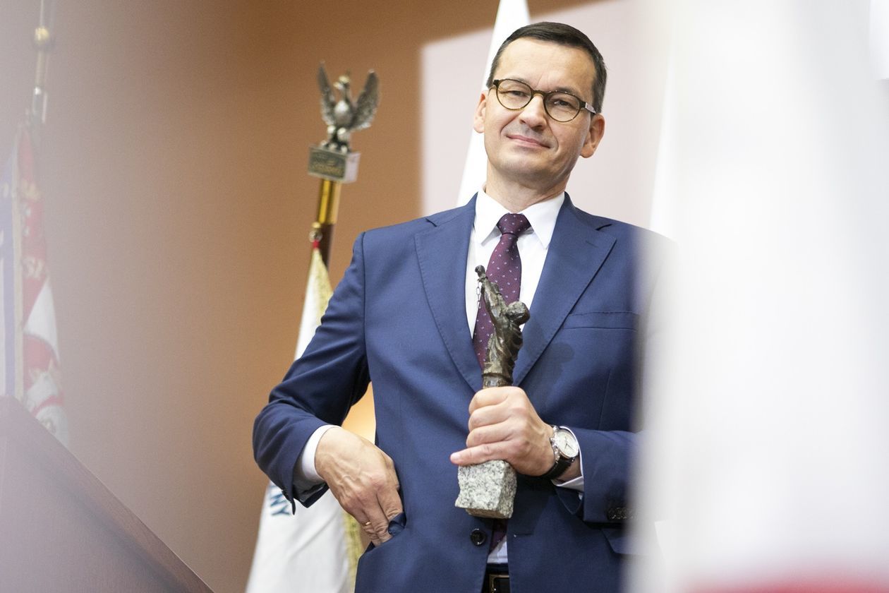  Premier Mateusz Morawiecki na uroczystości rocznicy Lubelskiego Lipca (zdjęcie 1) - Autor: Jacek Szydłowski