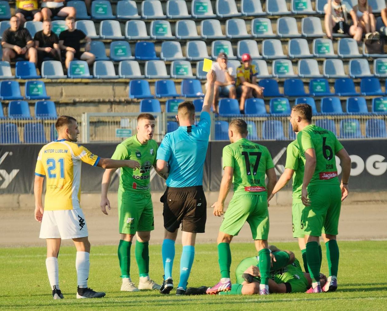  Chełmianka pokonała Motor w rzutach karnych w półfinale wojewódzkiego Pucharu Polski 4:3 (zdjęcie 1) - Autor: Maciej Kaczanowski