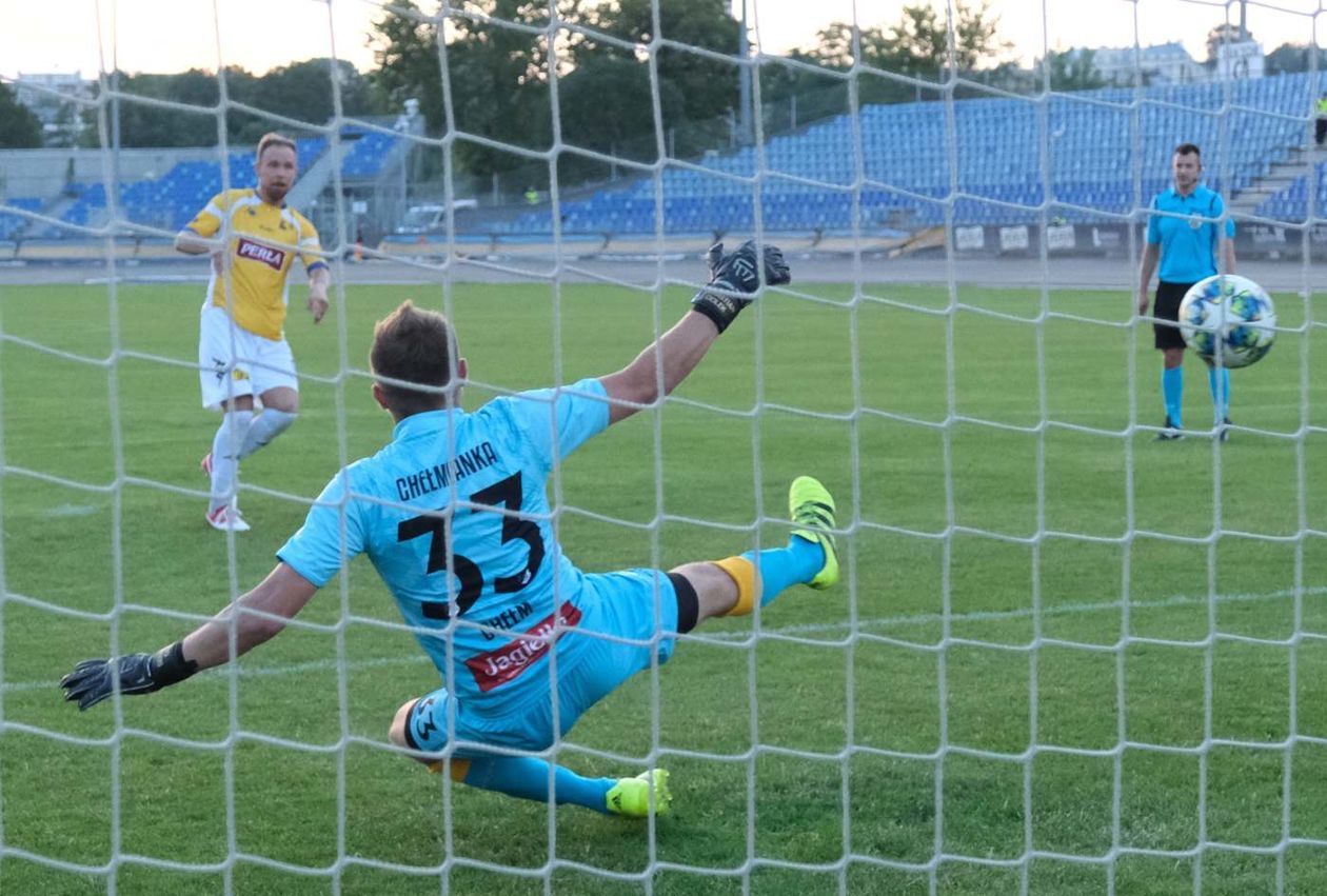  Chełmianka pokonała Motor w rzutach karnych w półfinale wojewódzkiego Pucharu Polski 4:3 (zdjęcie 1) - Autor: Maciej Kaczanowski