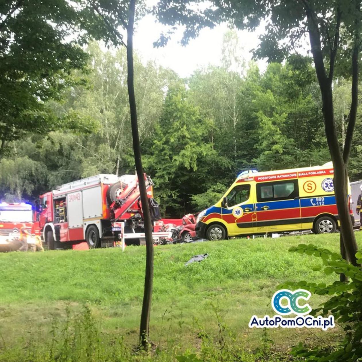  Śmiertelny wypadek w miejscowości Horbów-Kolonia (zdjęcie 1) - Autor: Autopomocni.pl