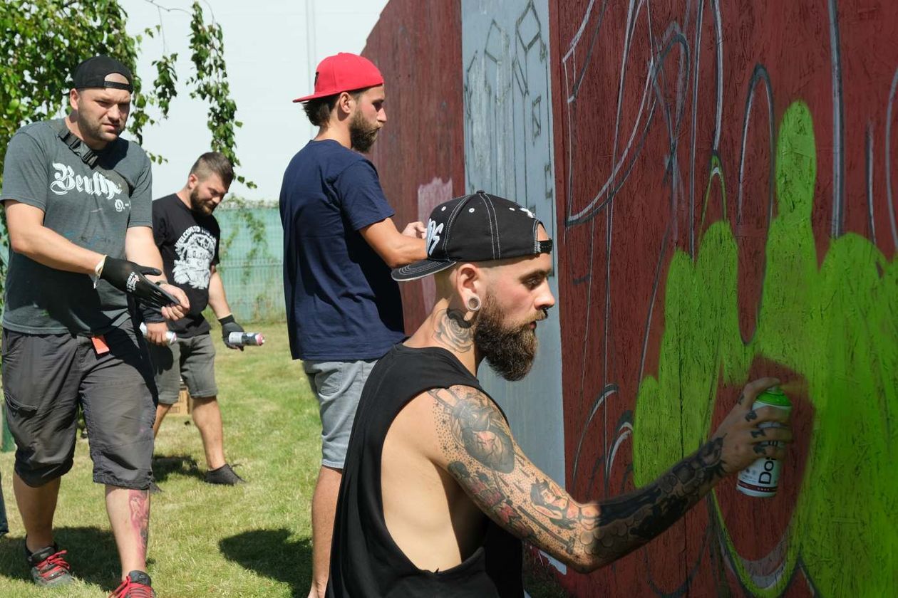  Pojedynek na graffiti w Skende Shopping: Meeting of Styles Polska w Lublinie (zdjęcie 1) - Autor: Maciej Kaczanowski