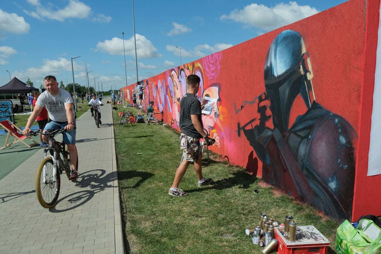  Pojedynek na graffiti w Skende Shopping: Meeting of Styles Polska w Lublinie (zdjęcie 1) - Autor: Maciej Kaczanowski