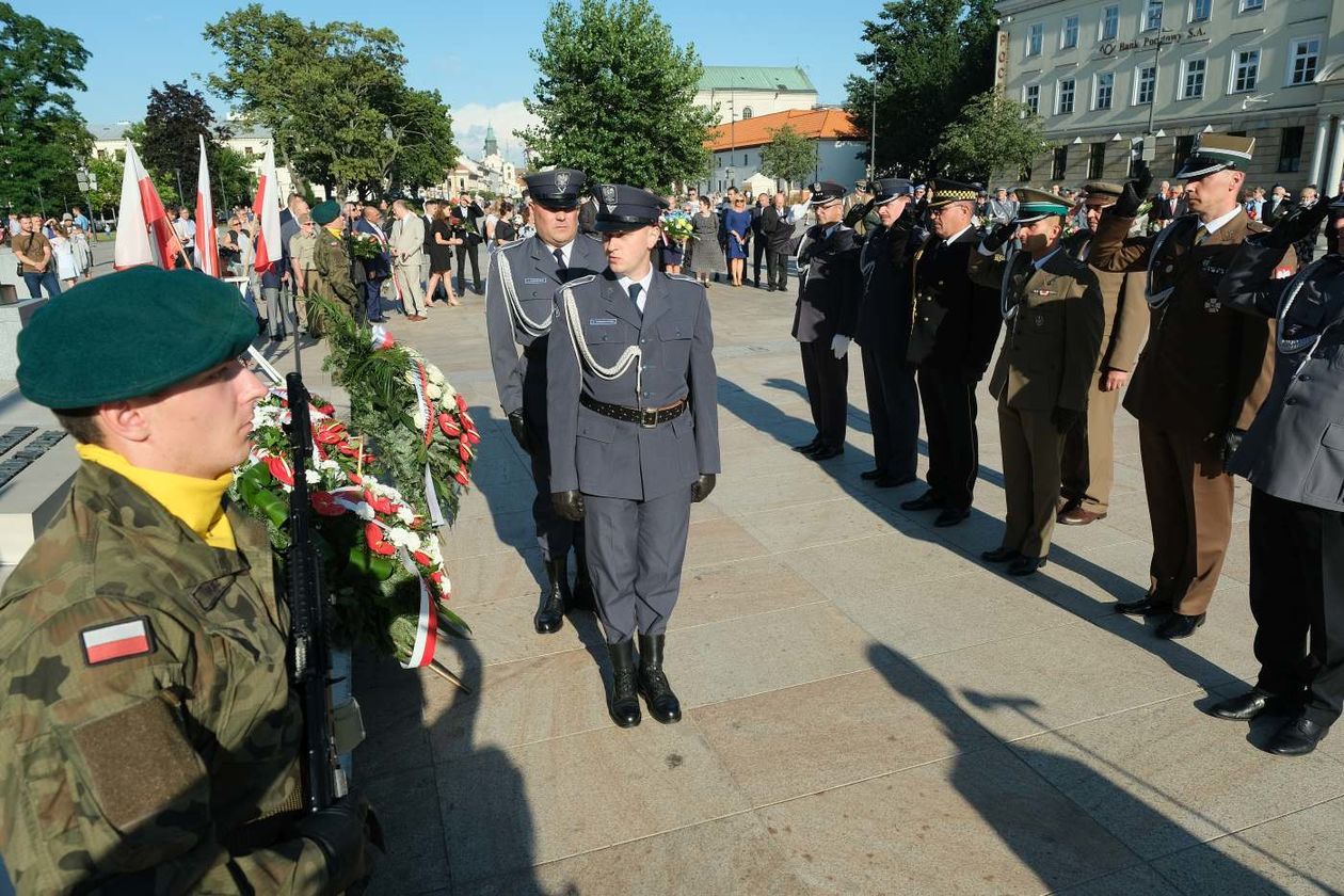  76. rocznica Powstania Warszawskiego: obchody w Lublinie (zdjęcie 1) - Autor: Maciej Kaczanowski
