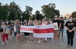 Manifestacja w Lublinie: Akcja solidarności z narodem białoruskim (zdjęcie 4)
