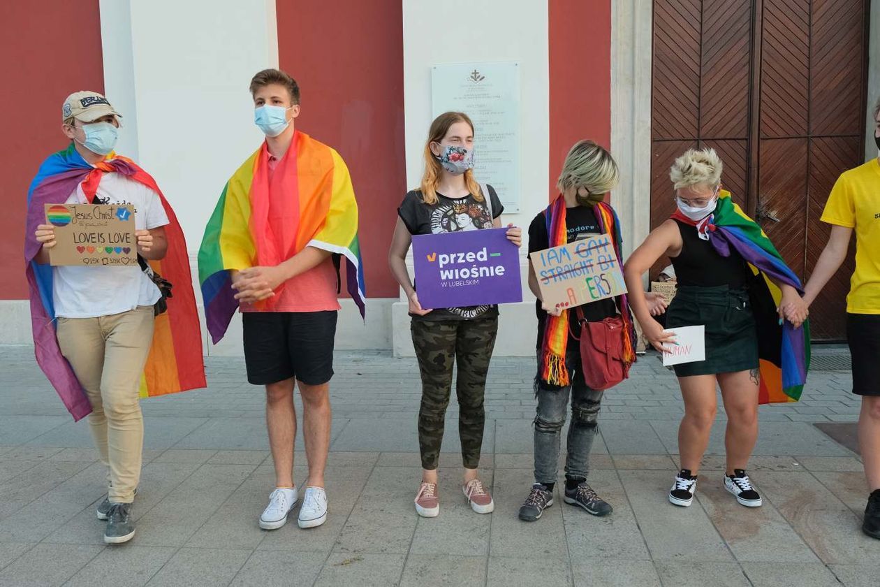  Milczący protest w Lublinie (zdjęcie 1) - Autor: Maciej Kaczanowski