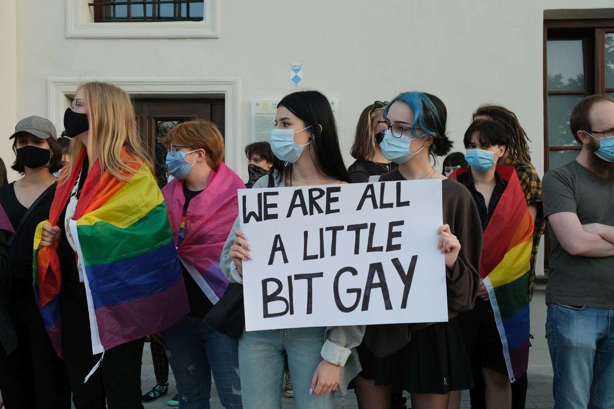  Milczący protest w Lublinie (zdjęcie 1) - Autor: Maciej Kaczanowski