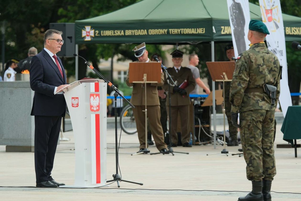  Obchody 100 rocznicy Bitwy Warszawskiej w Lublinie (zdjęcie 1) - Autor: Maciej Kaczanowski