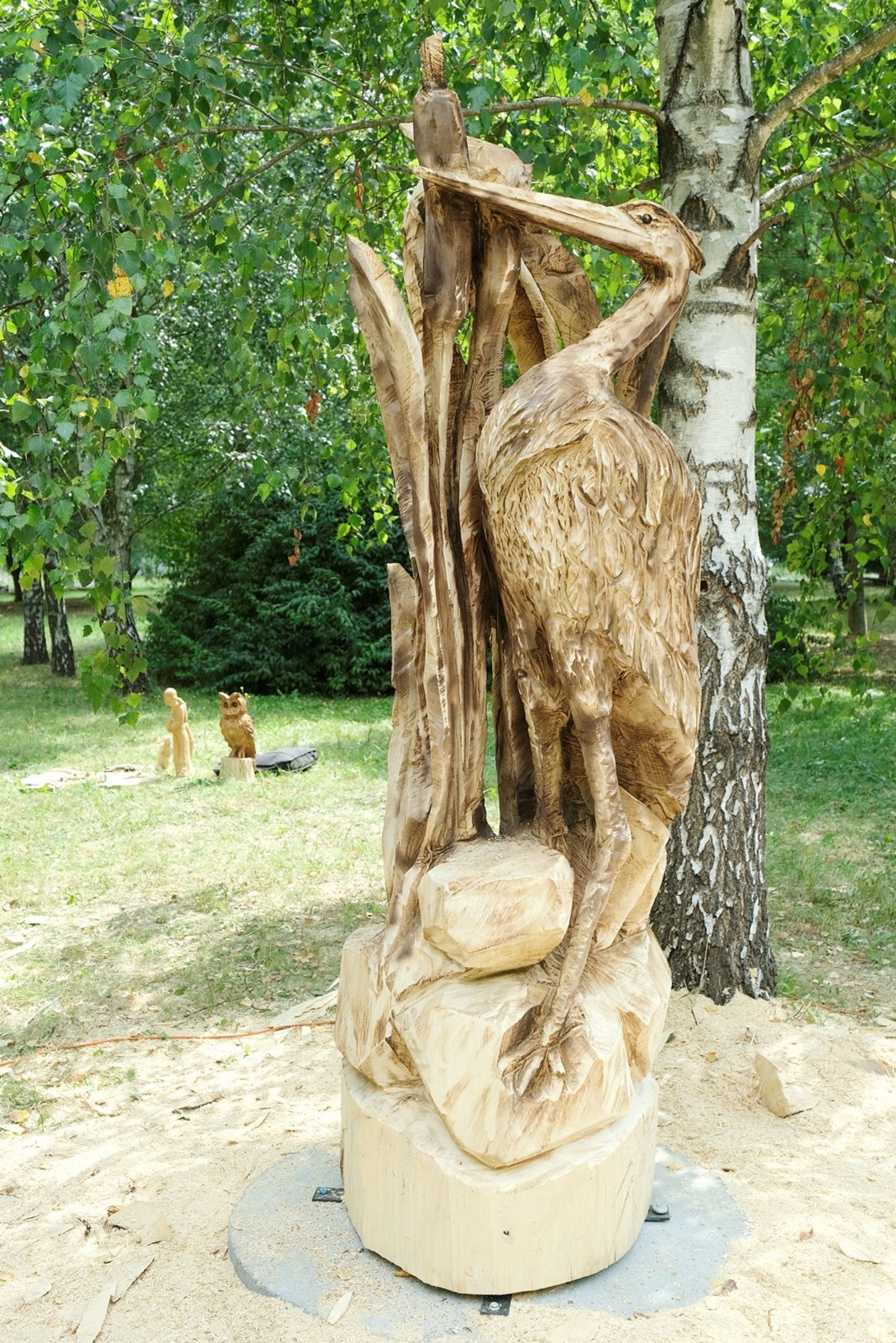 Plener rzeźbiarski Nad Bystrzycą - Autor: Maciej Kaczanowski