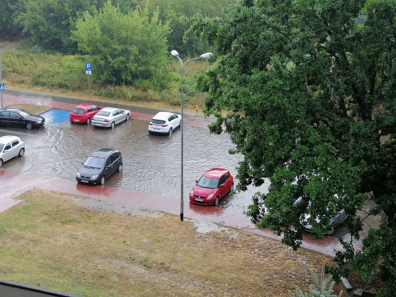  Puławy zalane po burzy (zdjęcie 11) - Autor: Marcin Bochenkiewicz